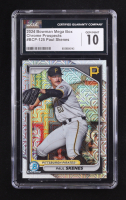 Paul Skenes 2024 Bowman Chrome Mega Box Prospects #BCP125 RC (CGC 10) at PristineAuction.com