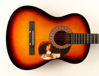 Ariana Grande Guitar with Signed Custom Insert Pickguard (JSA) at PristineAuction.com