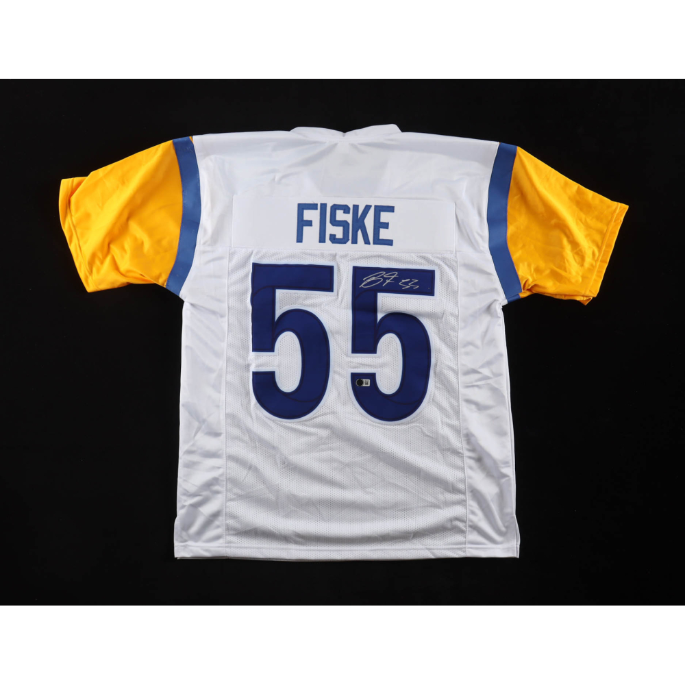 Braden Fiske Signed Jersey (Beckett) at PristineAuction.com