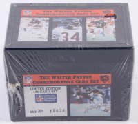 Walter Payton 1998 LE Complete Commemorative Card Set of (132) Football Cards at PristineAuction.com