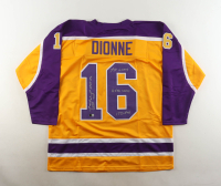 Marcel Dionne Signed Jersey Inscribed "HOF 92", "731 Goals", "6x 50 Goals", & 1771 PTS" (Beckett) at PristineAuction.com