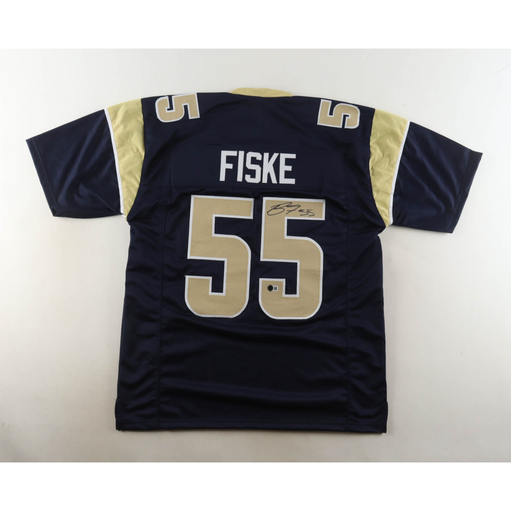 Braden Fiske Signed Jersey (Beckett) at PristineAuction.com