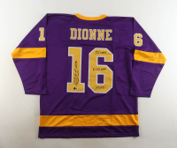 Marcel Dionne Signed Jersey Inscribed "HOF 92", "731 Goals", "6x 50 Goals", & 1771 PTS" (Beckett) at PristineAuction.com