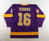 Marcel Dionne Signed Jersey Inscribed "HOF 92", "731 Goals", "6x 50 Goals", & 1771 PTS" (Beckett) at PristineAuction.com