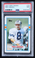 Troy Aikman 1989 Topps Traded #70T RC (PSA 9) at PristineAuction.com