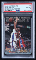 Kobe Bryant 1996 Score Board Autographed BK #15 RC (PSA 8) at PristineAuction.com