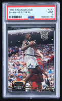 Shaquille O'Neal 1992-93 Stadium Club #247 RC (PSA 9) at PristineAuction.com