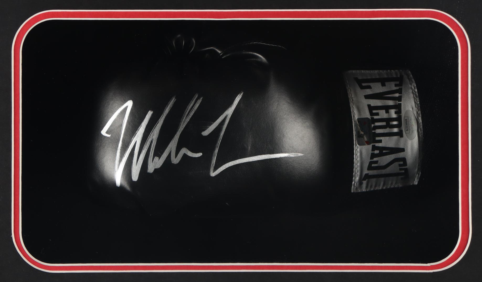 Mike Tyson Signed Boxing Glove Shadowbox Display (JSA & Tyson) at PristineAuction.com Mike Tyson Signed Boxing Glove Shadowbox Display (JSA & Tyson) at PristineAuction.com