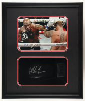 Mike Tyson Signed Boxing Glove Shadowbox Display (JSA & Tyson) at PristineAuction.com
