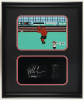 Mike Tyson Signed Boxing Glove Shadowbox Display (JSA & Tyson) at PristineAuction.com