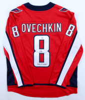 Alexander Ovechkin Signed Capitals Fanatics Authentic Captain's Jersey Inscribed "2018 SC Champs" (Fanatics) at PristineAuction.com