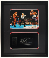 Mike Tyson Signed Boxing Glove Shadowbox Display (JSA & Tyson) at PristineAuction.com