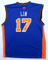 Jeremy Lin Signed Knicks Adidas Authentic Jersey (JSA) at PristineAuction.com