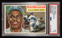 Jackie Robinson 1956 Topps #30 DP / Gray Back (PSA 5) at PristineAuction.com