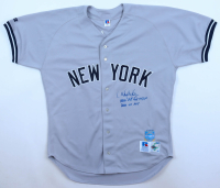 Derek Jeter Signed LE Yankees Russell Athletic Authentic Jersey Inscribed "2000 All-Star MVP" & "2000 WS MVP" (PSA & Steiner) at PristineAuction.com