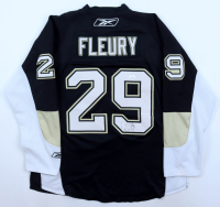 Marc-Andre Fleury Signed Penguins CCM Authentic Jersey (JSA) at PristineAuction.com