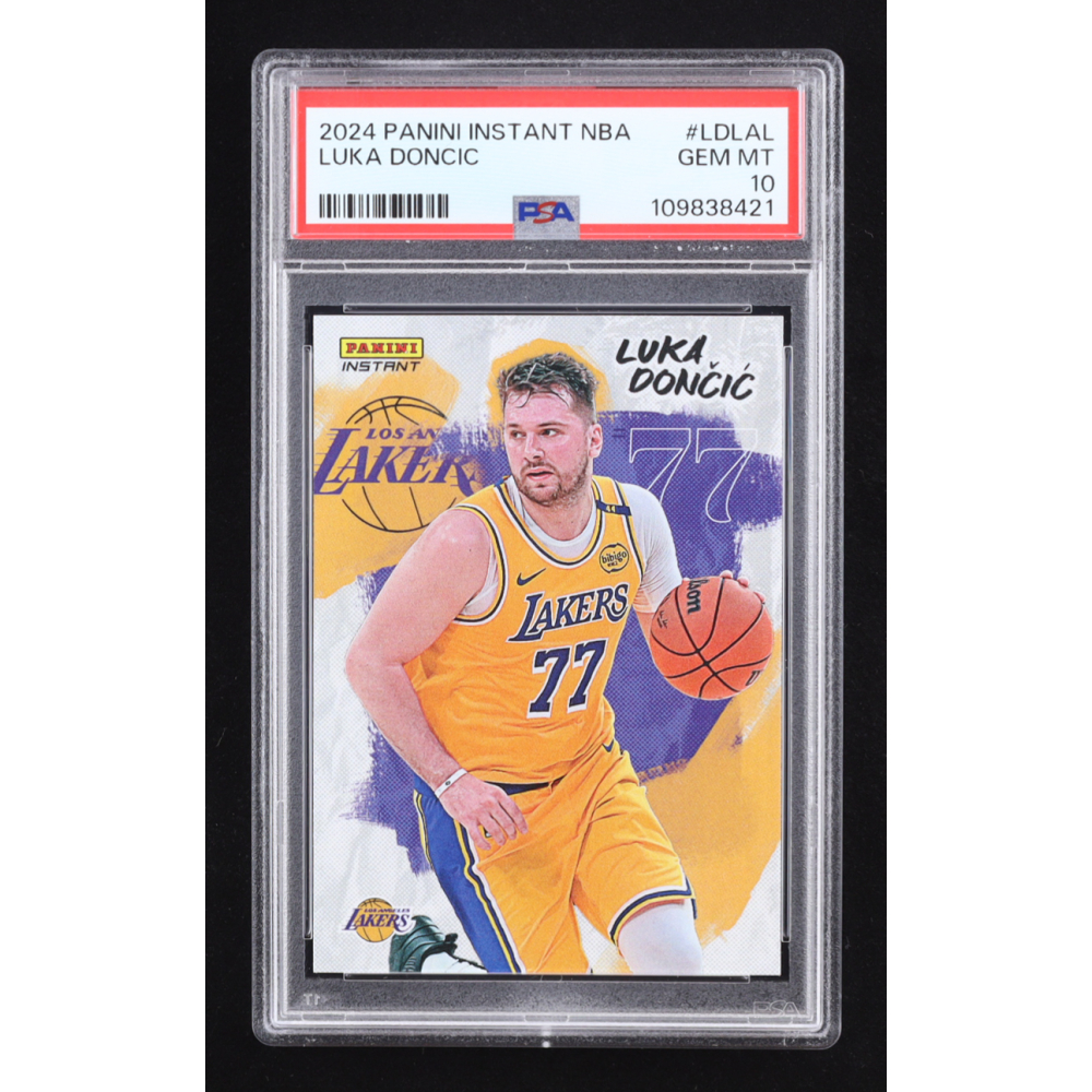 Luka Doncic 2024-25 Panini Instant #LDLAL (PSA 10) at PristineAuction.com