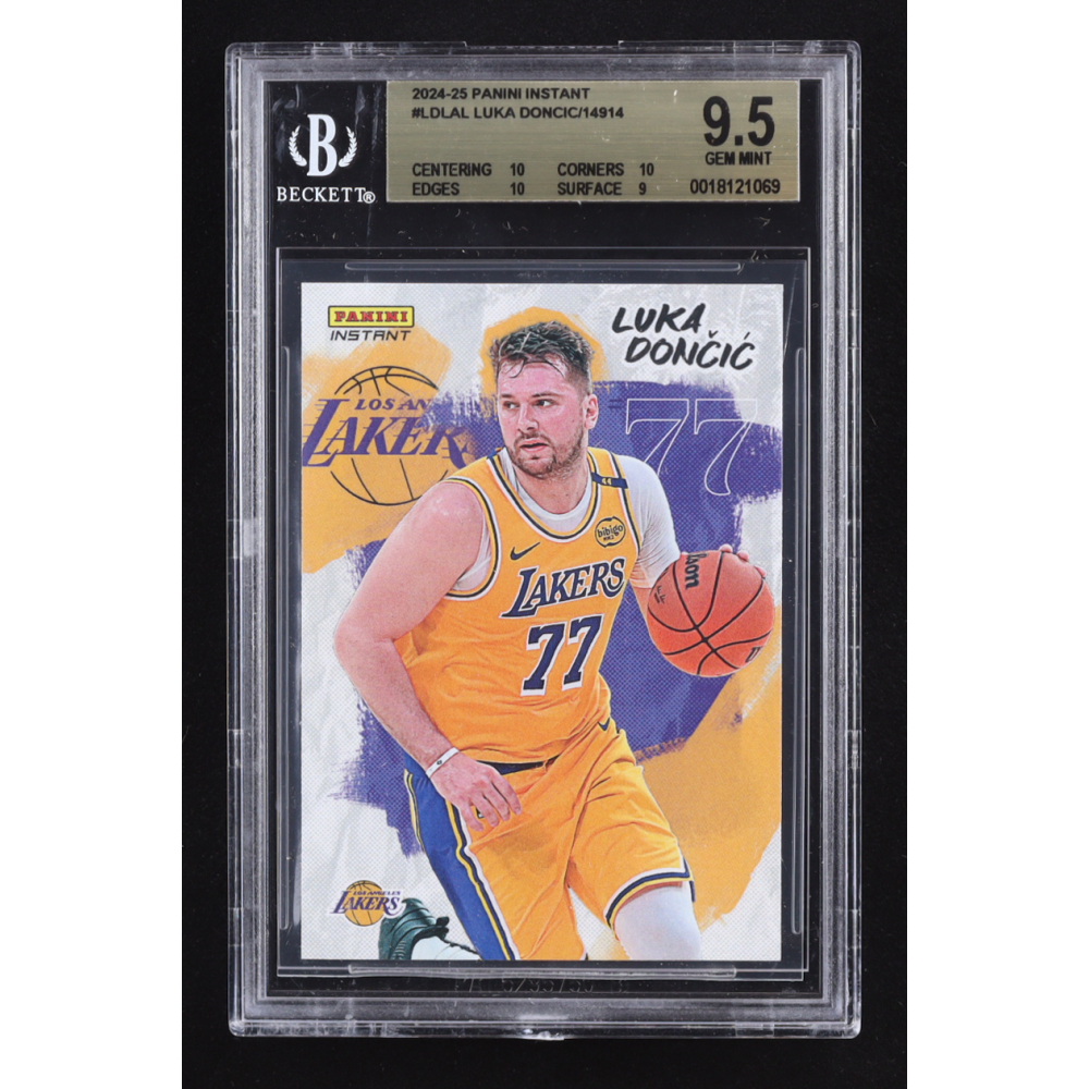 Luka Doncic 2024-25 Panini Instant #LDLAL (BGS 9.5) at PristineAuction.com