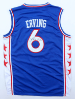 Julius "Dr. J" Erving Signed 76ers Mitchell & Ness Authentic Jersey (JSA) at PristineAuction.com