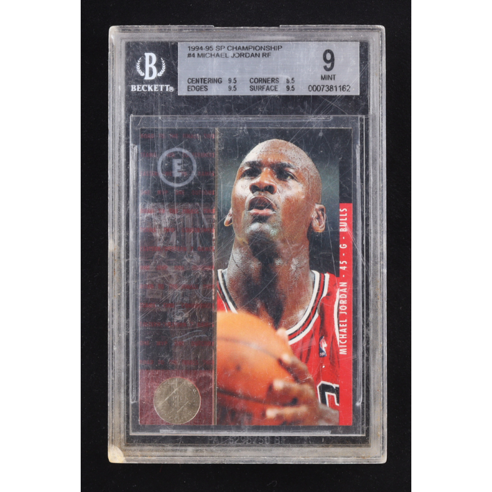 Michael Jordan 1994-95 SP Championship RF #4 (BGS 9) at PristineAuction.com