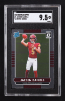 Jayden Daniels 2024 Donruss Optic '14 Retro Series #2 RC (SGC 9.5) at PristineAuction.com