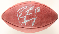 Peyton Manning Signed NFL Football with Display Case (Radtke) at PristineAuction.com
