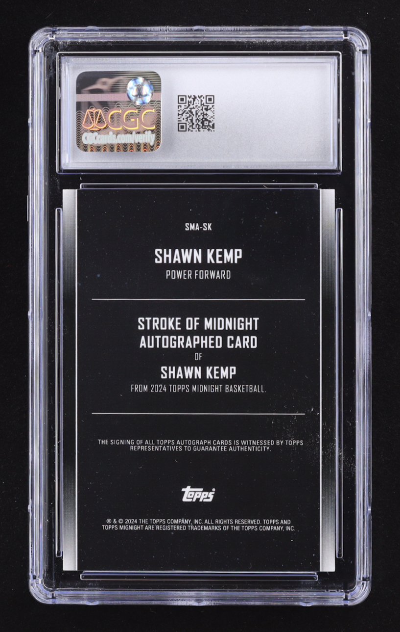 Shawn Kemp 2023-24 Topps Midnight Stroke of Midnight
