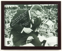 Jerry Kramer Signed Packers Custom Framed Photo Display with Inscription (Steiner) at PristineAuction.com
