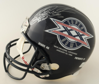 Richard Dent Signed Bears Super Bowl XX Logo Helmet Inscribed "MVP" (Schwartz) at PristineAuction.com