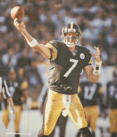 Ben Roethlisberger Signed Steelers Canvas Panel (Fanatics) at PristineAuction.com