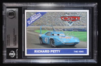 Richard Petty Signed Cars The King 1970 Plymouth Superbird Trading Card (BGS Authentic) at PristineAuction.com