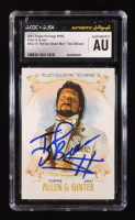 Ted DiBiase "Million Dollar Man" Signed 2021 Topps Heritage WWE Allen and Ginter #AG15 (CGC) at PristineAuction.com