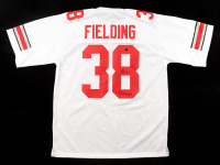 Jayden Fielding Signed Jersey Inscribed "24 Champs" (Authentic Ink) at PristineAuction.com