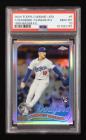 Yoshinobu Yamamoto 2024 Topps Chrome Update '89 Topps #89CU5 RC (PSA 10) at PristineAuction.com