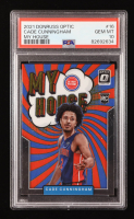 Cade Cunningham 2021-22 Donruss Optic My House #16 RC (PSA 10) at PristineAuction.com