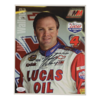 Mike Wallace Signed NASCAR 8x10 Photo (JSA) at PristineAuction.com