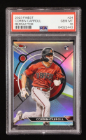 Corbin Carroll 2023 Finest Refractor #24 RC (PSA 10) at PristineAuction.com