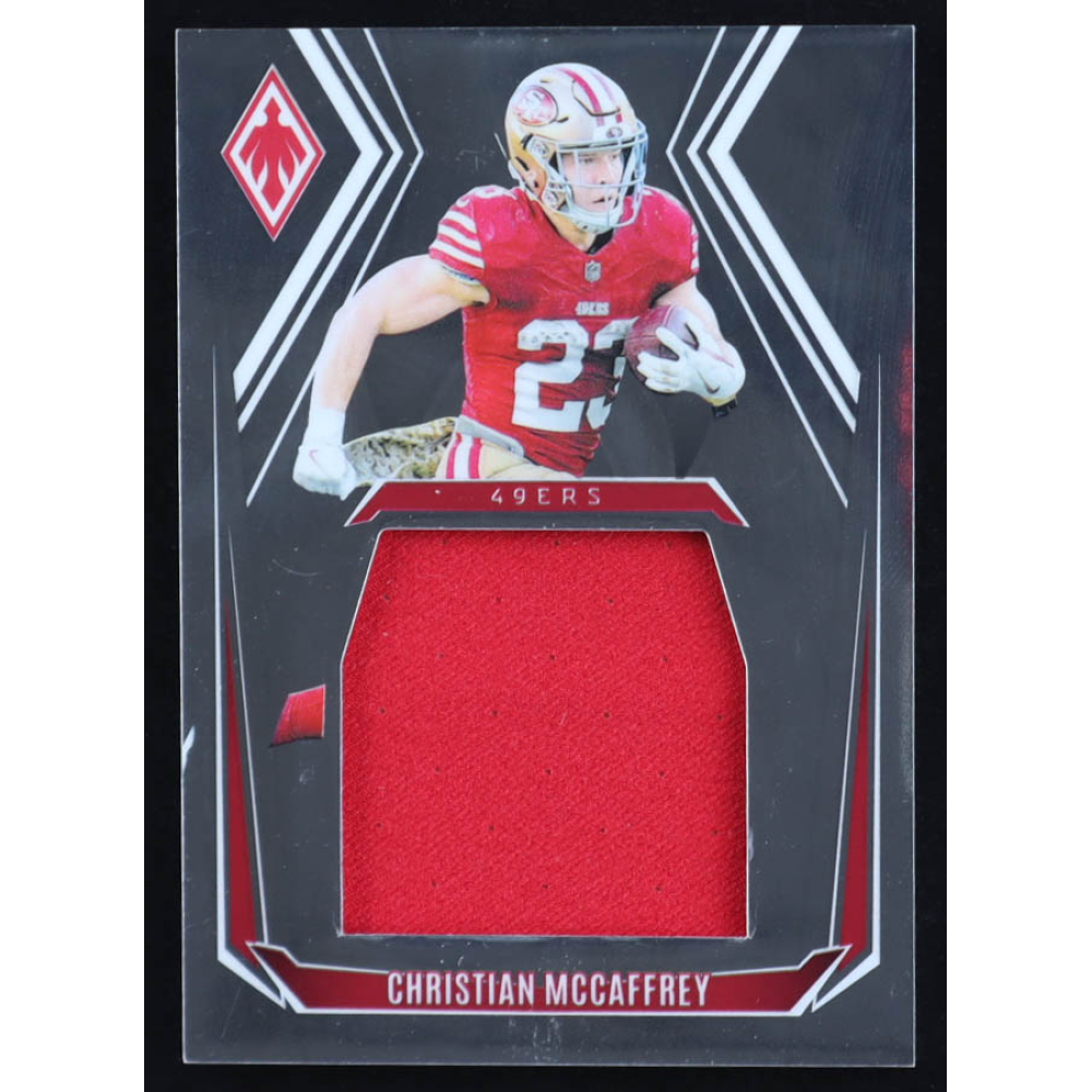 Christian McCaffrey 2024 Panini Phoenix Pandora Patches #18 #094/199 at PristineAuction.com
