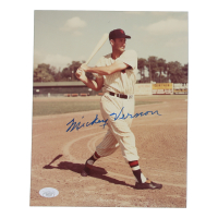 Mickey Vernon Signed Nationals 8x10 Photo (JSA) at PristineAuction.com