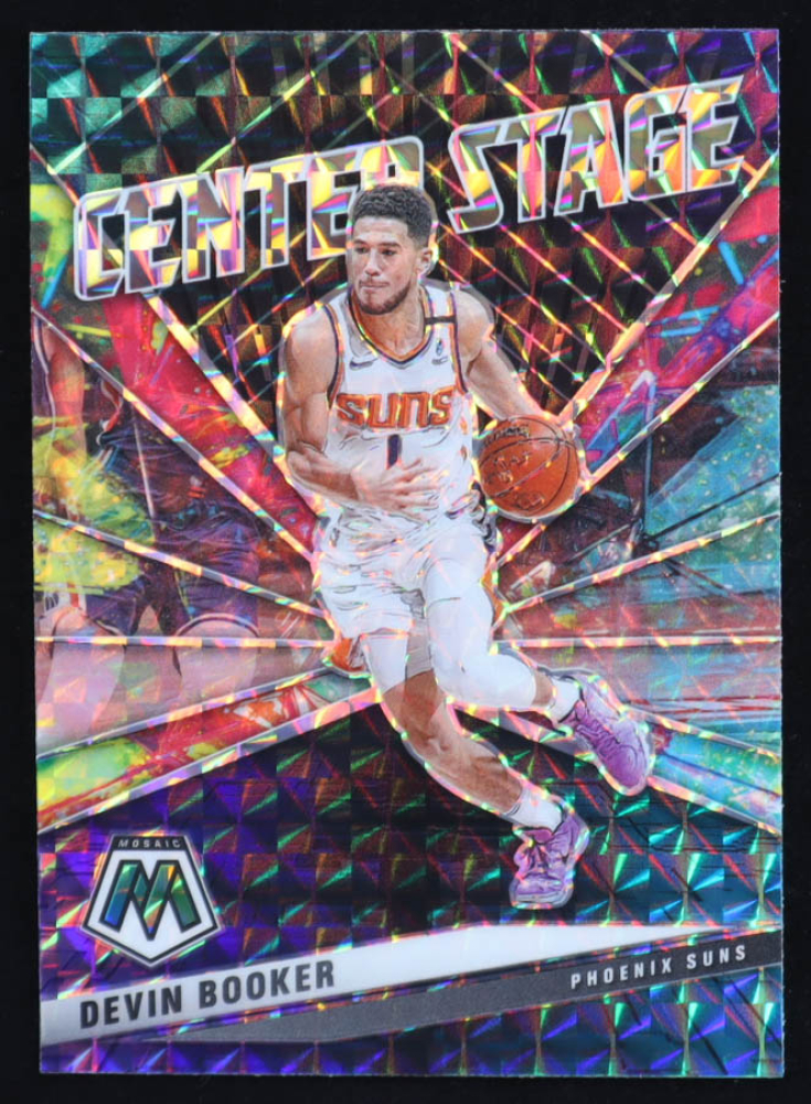 Devin Booker 2020-21 Panini Mosaic Center Stage #8