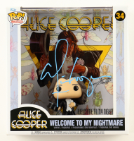 Alice Cooper Signed "Welcome To My Nightmare" #34 Alice Cooper Funko Pop! Albums Vinyl Figure (Beckett) at PristineAuction.com