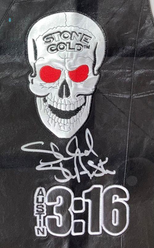 Stone Cold Steve Austin Signed WWF 2000 SOB Vest – BAS Certified Autograph 3:16