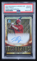 Mike Trout 2023 Bowman Chrome Mega Box Bowman Iconic Autographs #BIAMT #68/99 (PSA 10) at PristineAuction.com