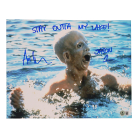 Ari Lehman Signed "Friday the 13th" 11x14 Photo Inscribed "Stay Outta My Lake!" & "Jason 1" (Beckett) at PristineAuction.com