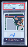 Paul Skenes 2023 USA Baseball Stars and Stripes USA Silhouettes Signatures Jerseys #20 #009/200 RC (PSA Authentic | Auto 10) at PristineAuction.com