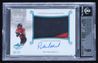 Patrick Mahomes II 2017 Leaf Trinity Patch Autographs Platinum Spectrum #PAPM1 #20/25 RC (BGS 9 | Auto 10) at PristineAuction.com