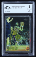 Kobe Bryant 1996-97 Topps Chrome #138 RC (BCCG 8) at PristineAuction.com