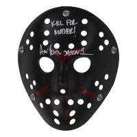 Ari Lehman Signed "Friday the 13th" Mask Inscribed "Kill For Mother!" & "Jason 1" (Beckett) at PristineAuction.com