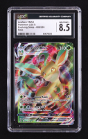 Leafeon VMAX 2021 Pokemon Sword and Shield Evolving Skies #8 R (CGC 8.5) at PristineAuction.com