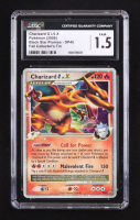 Charizard G LV.X 2007-09 Pokemon Diamond and Pearl Black Star Promos #DP45 COSMOS HOLO P (CGC 1.5) at PristineAuction.com